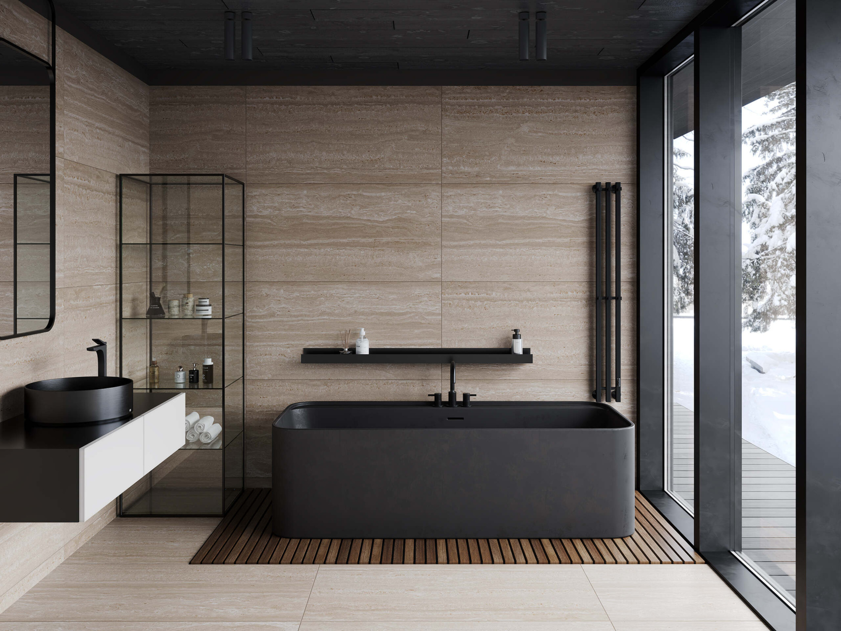 Керамический гранит Estima Tolanto Light Grey TL01 неполированный 60x120x0.9