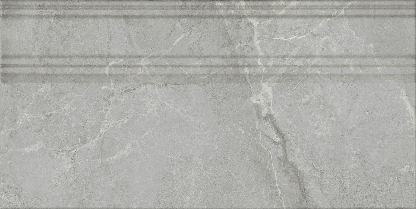 Керамический плинтус Kerama Marazzi Риальто дымчатый глянцевый обрезной 20x40 в Уфе — купить с доставкой | Nova