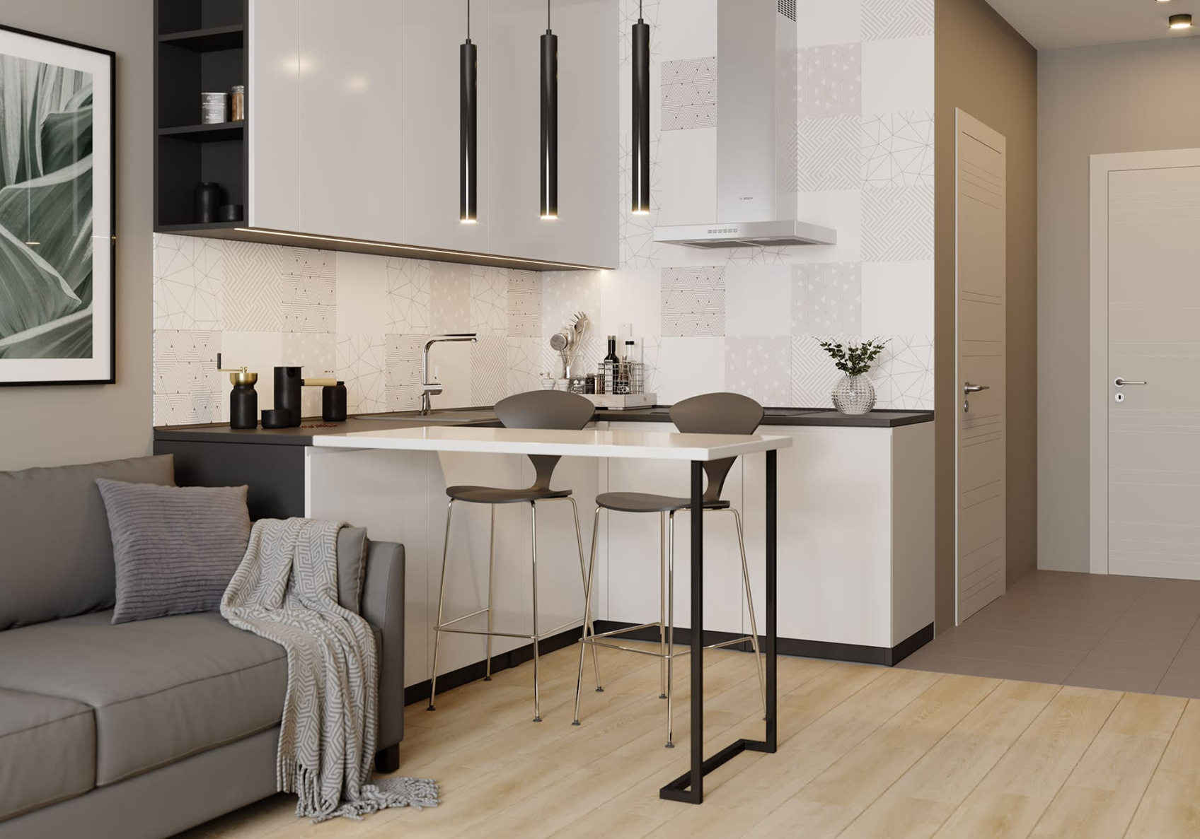 Керамический гранит Lasselsberger Ceramics Гаусс 6032-0426 30x30 белый