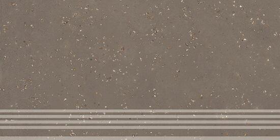 Керамическая ступень Kerama Marazzi Пунтум коричневый матовый обрезной 30x60x0,8