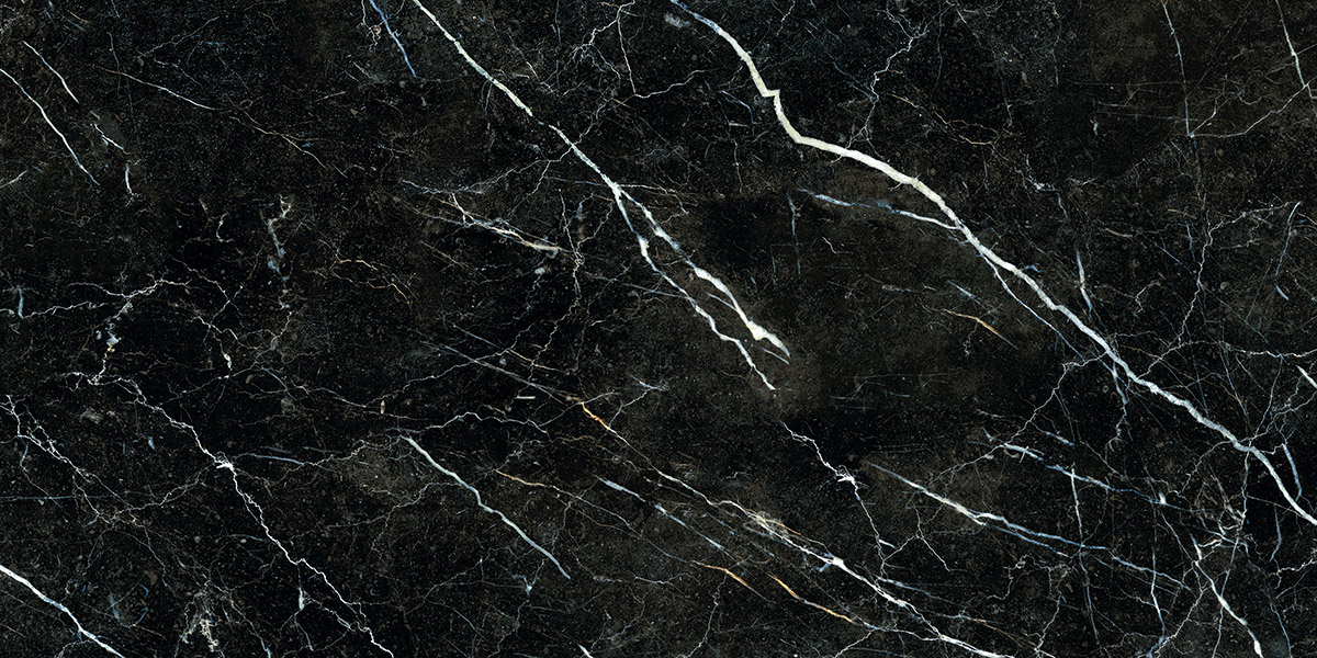 Керамический гранит Гранитея Караташ G385 MR черный матовый 1200x600x10