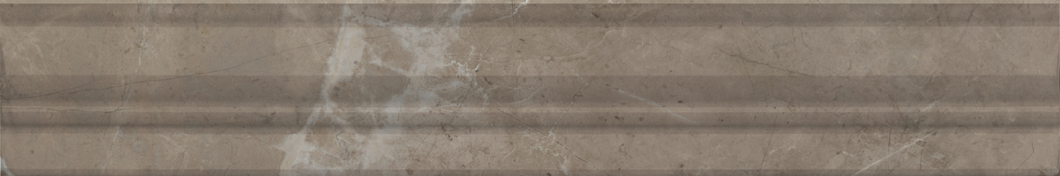 Керамический бордюр Kerama Marazzi Серенада BLC033R бежевый темный глянцевый обрезной 30x5 в Уфе — купить с доставкой | Nova
