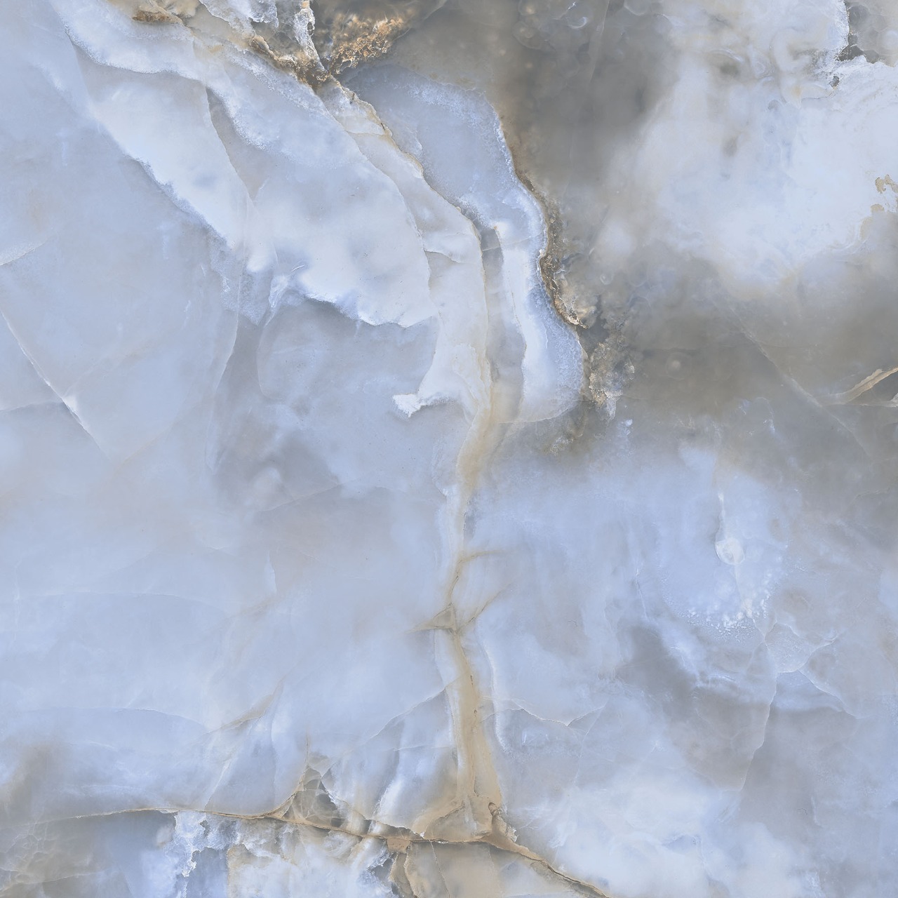 Керамический гранит Primavera Honey Onyx Blue 60х60 PR151 полированный