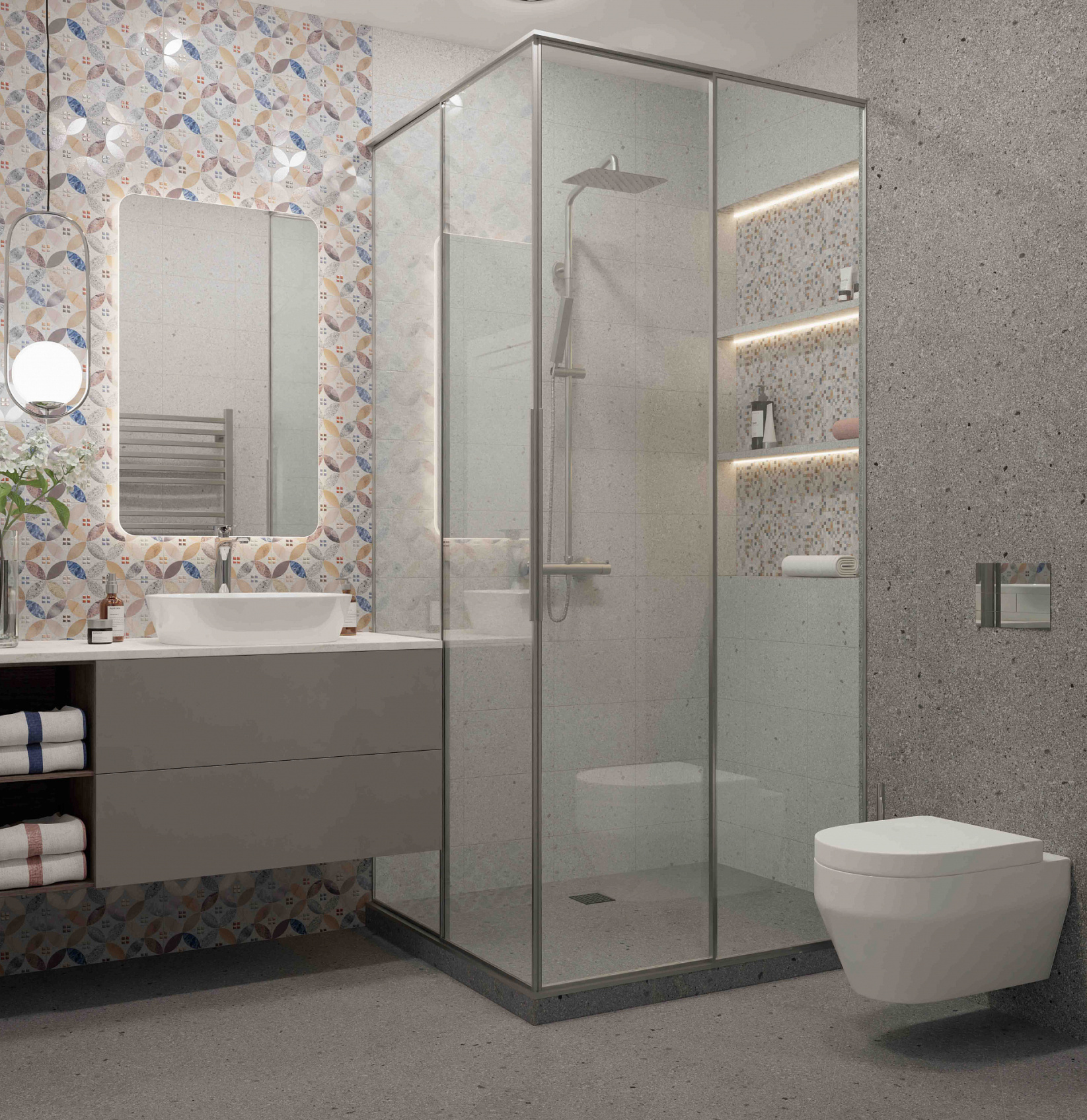 Керамический декор Axima Орегон D 20x30