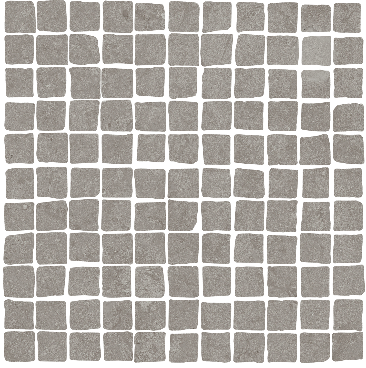 Керамогранитная мозаика Kerama Marazzi Про Лаймстоун Спакко MBS002 серый матовый 20х20