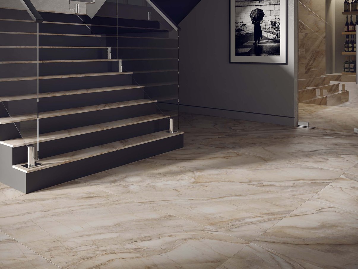 Керамический гранит Estima Bernini BR01 бежевый полированный 60x120