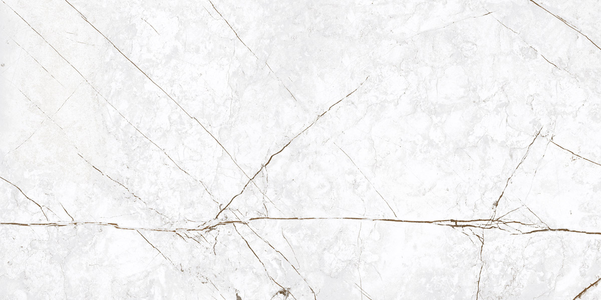 Керамический гранит Sandra CF101 LLR лаппатированный белый 600х1200