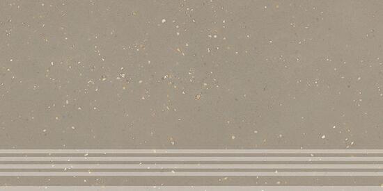 Керамическая ступень Kerama Marazzi Пунтум бежевый матовый обрезной 30x60x0,8
