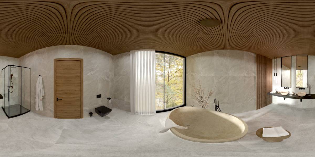 Керамический гранит Primavera Rigel Beige Рельеф 60х120 NR238