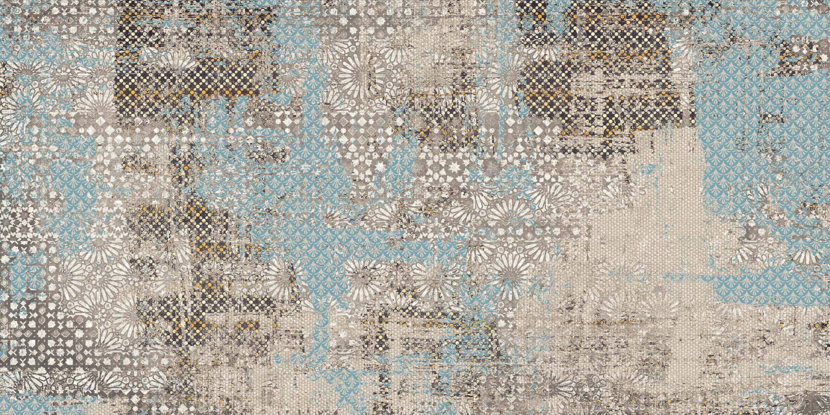 Керамический гранит Estima Exotica Design Vintage Inserto EXD401 неполированный 60x120x9