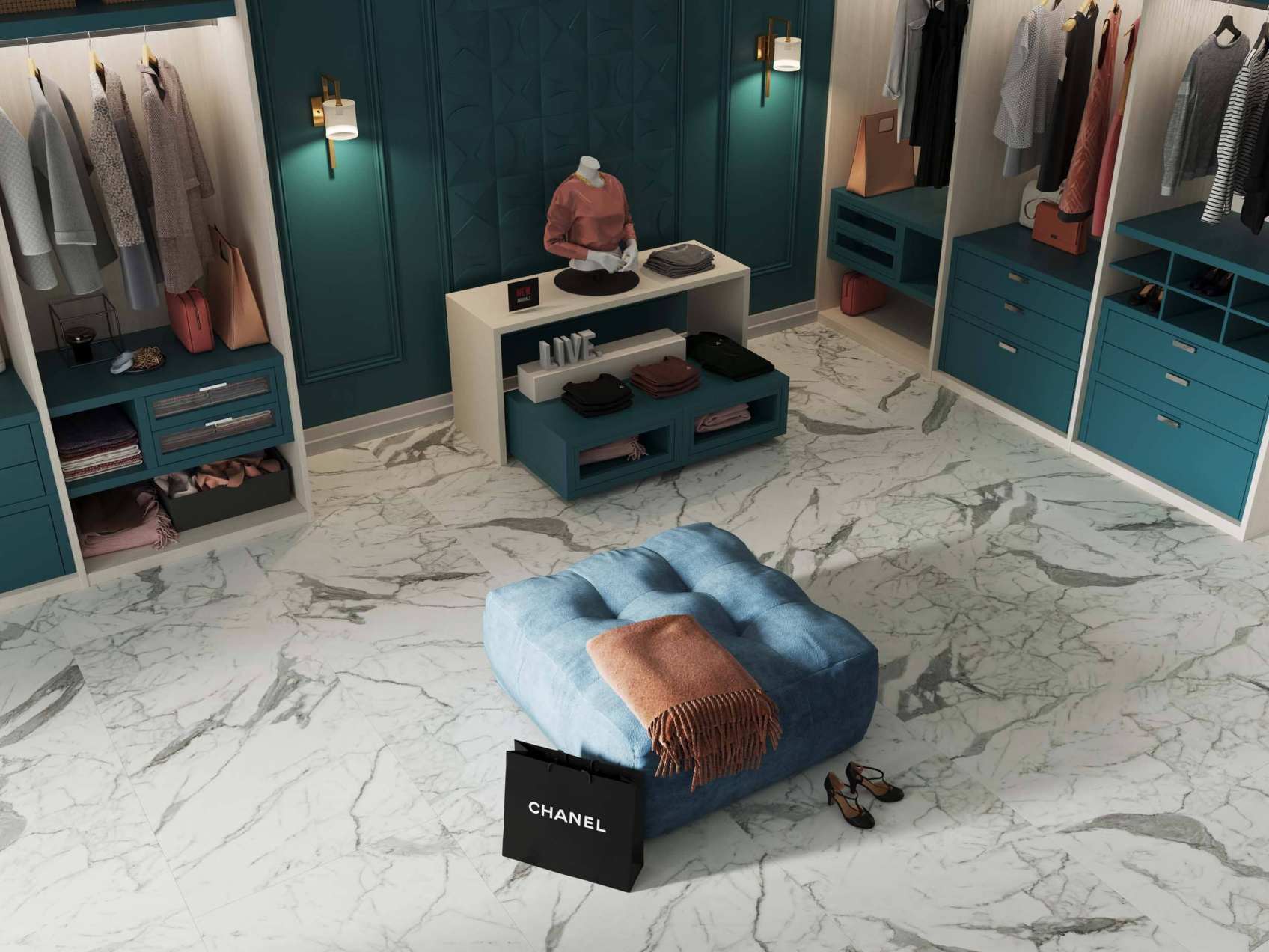 Керамический гранит Estima Montis MN01 White неполированный 60x120