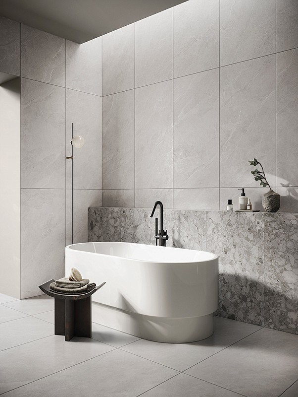 Керамический гранит Vitra ArdeStone Белый K948672R матовый 600х1200