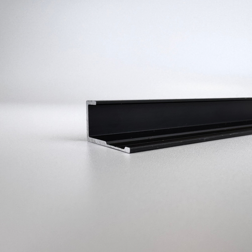 Профиль для бамбуковых панелей Bonaparte Black-802 торцевой