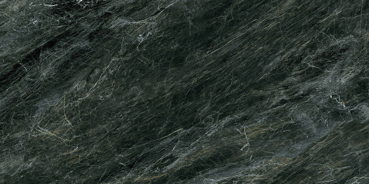 Керамический гранит Гранитея Караташ G388 MR черно-зеленый матовый 1200x600x10