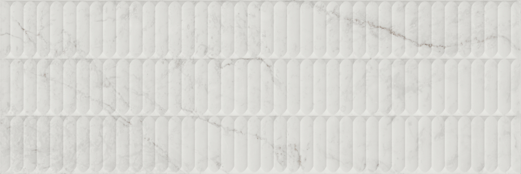 Керамическая плитка Kerama Marazzi Тубкаль белая глянцевая структура обрезная 30x89.5x1.05