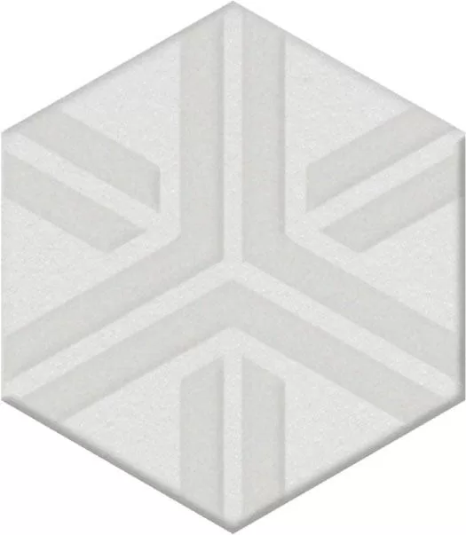 Керамический декор Kerama Marazzi Агуста OS/A241/63000 белый натуральный 6x5,2