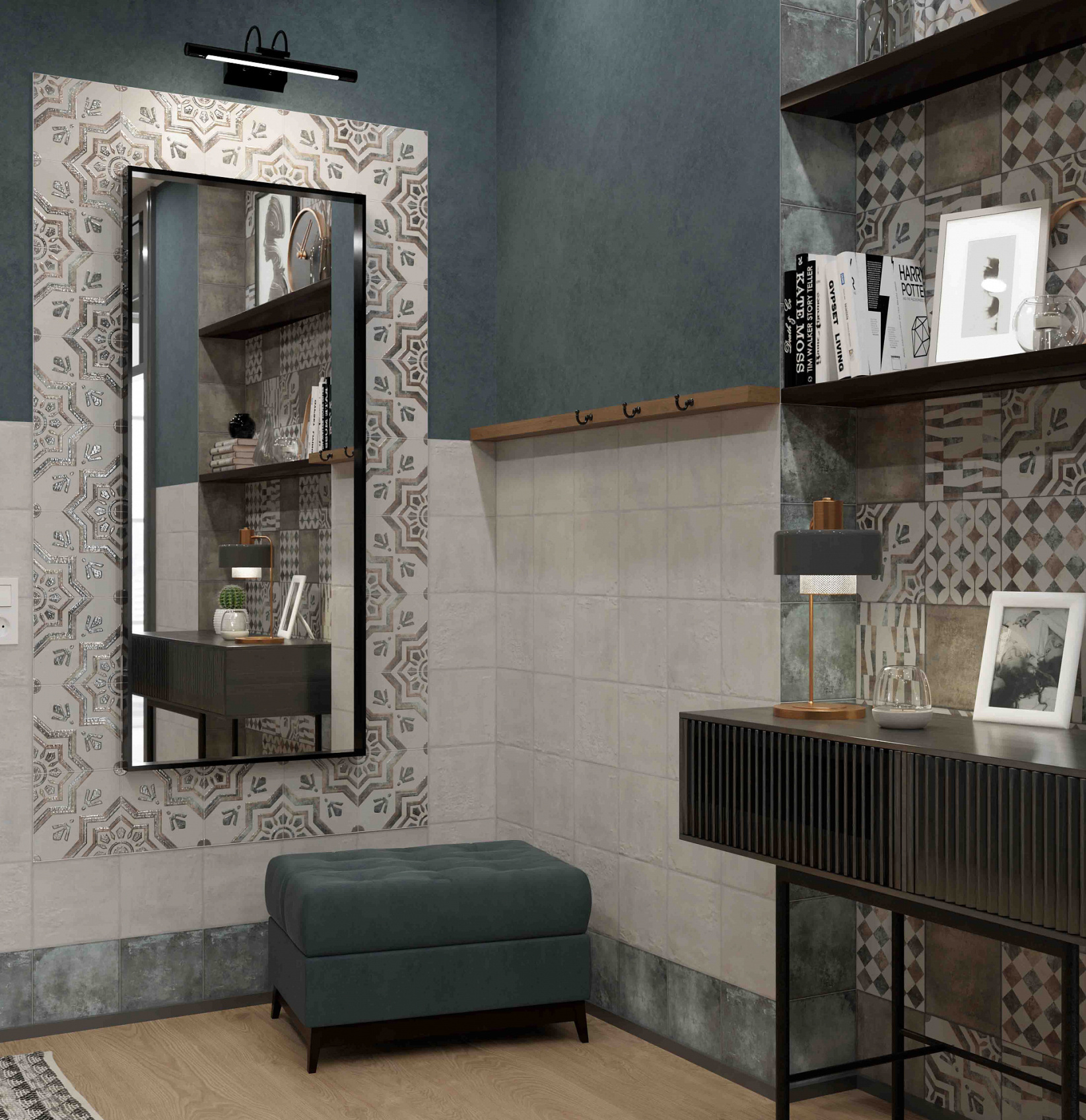 Керамическая плитка Axima Либретто зеленая 20x20