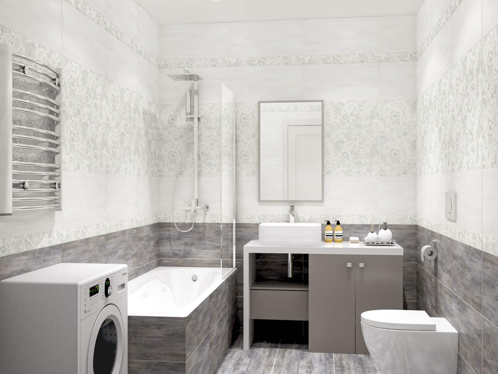 Керамический бордюр Azori Pandora Light Orient 63,0x7,5