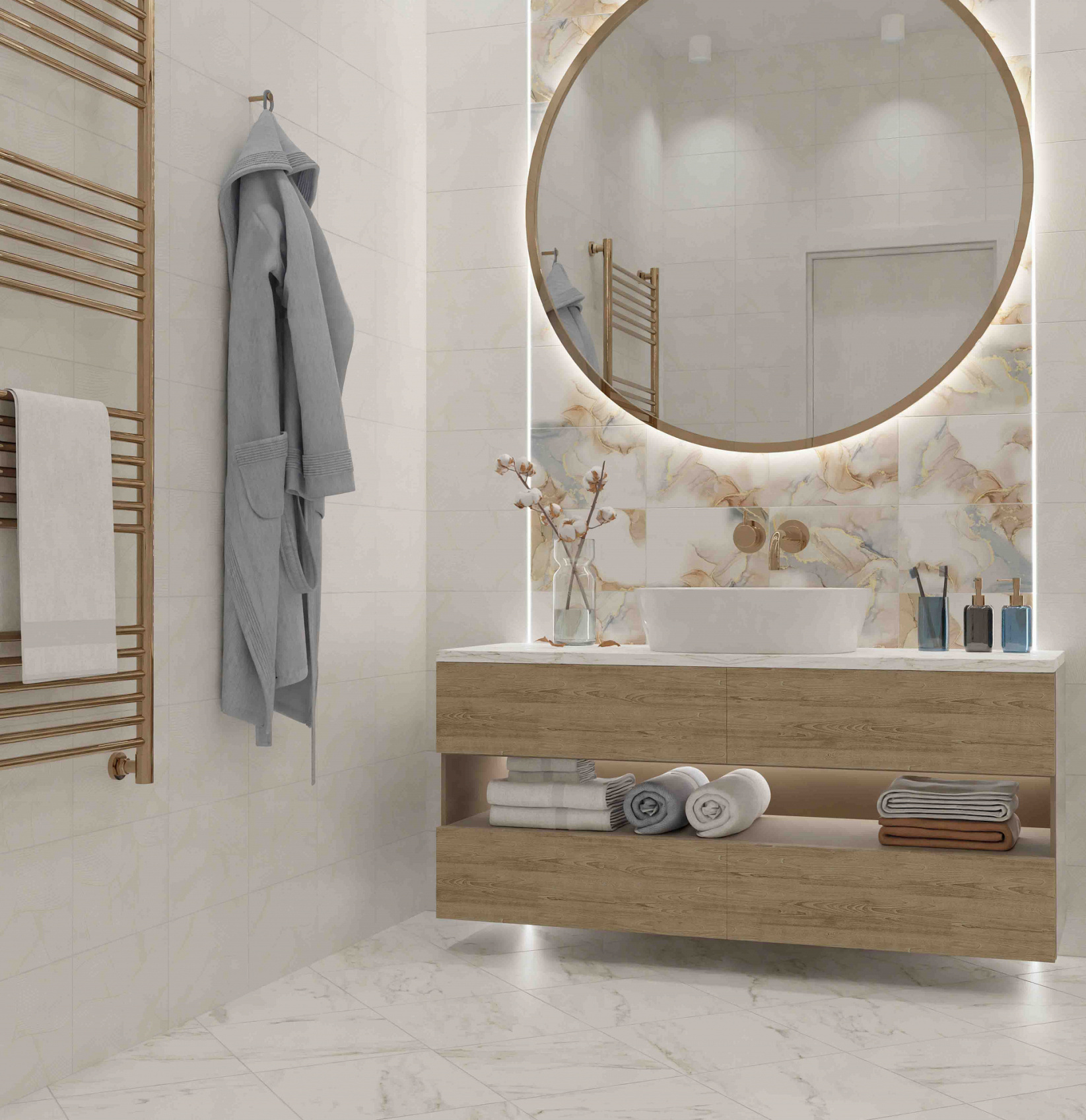 Керамическая плитка Axima Челси светлая 20x30