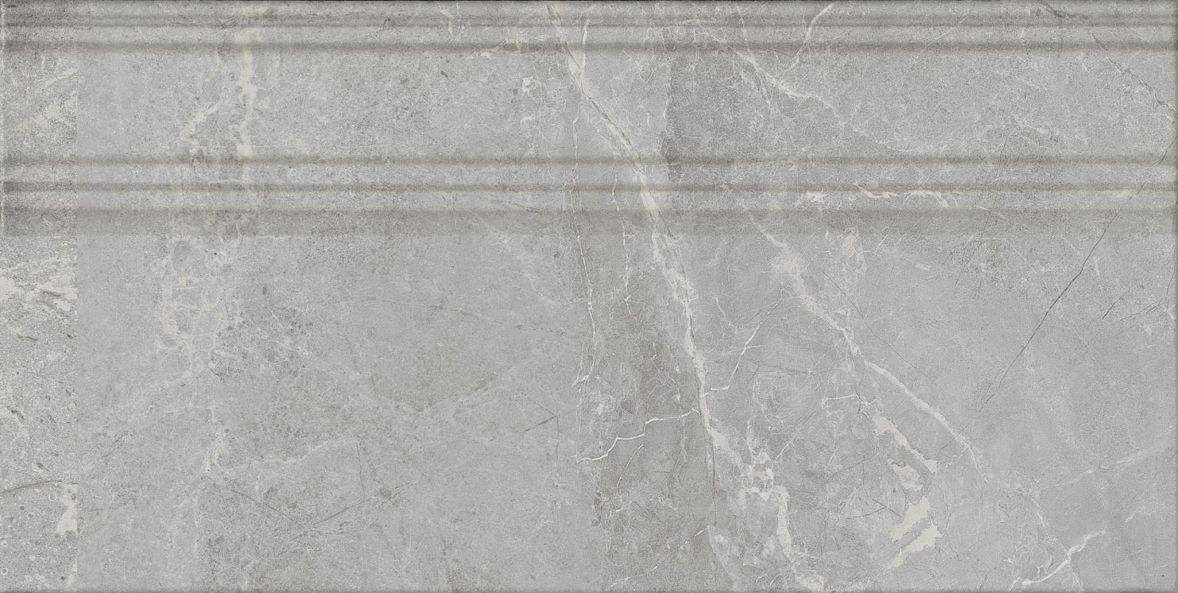 Керамический плинтус Kerama Marazzi Риальто дымчатый глянцевый обрезной 20x40 в Уфе — купить с доставкой | Nova