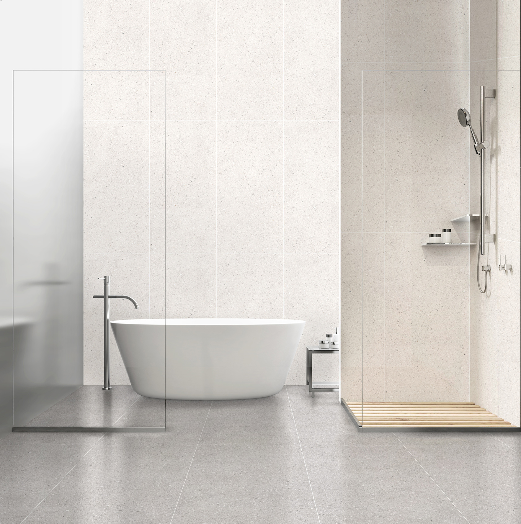 Керамический гранит Гранитея Шихан G290MR белый матовый 600x600x9