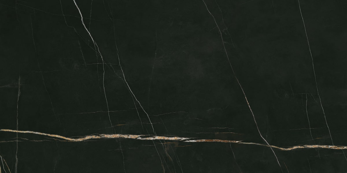 Керамический гранит Идальго Люссо Неро лаппатированный LLR 60x120