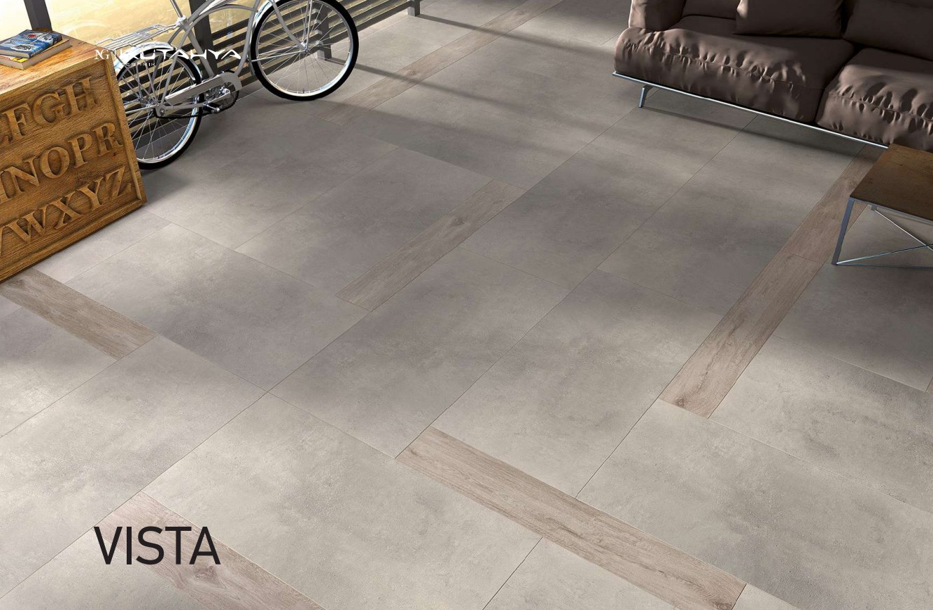 Керамический гранит Kutahya Seramik Vista Grey Matt 60x120