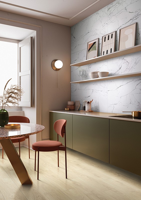 Керамический гранит Vitra RoyalWood K952399R Бежевый Матовый 20х80