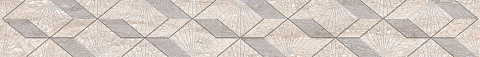 Керамический бордюр Azori Ascoli Grey Diamond 63,0x7,5