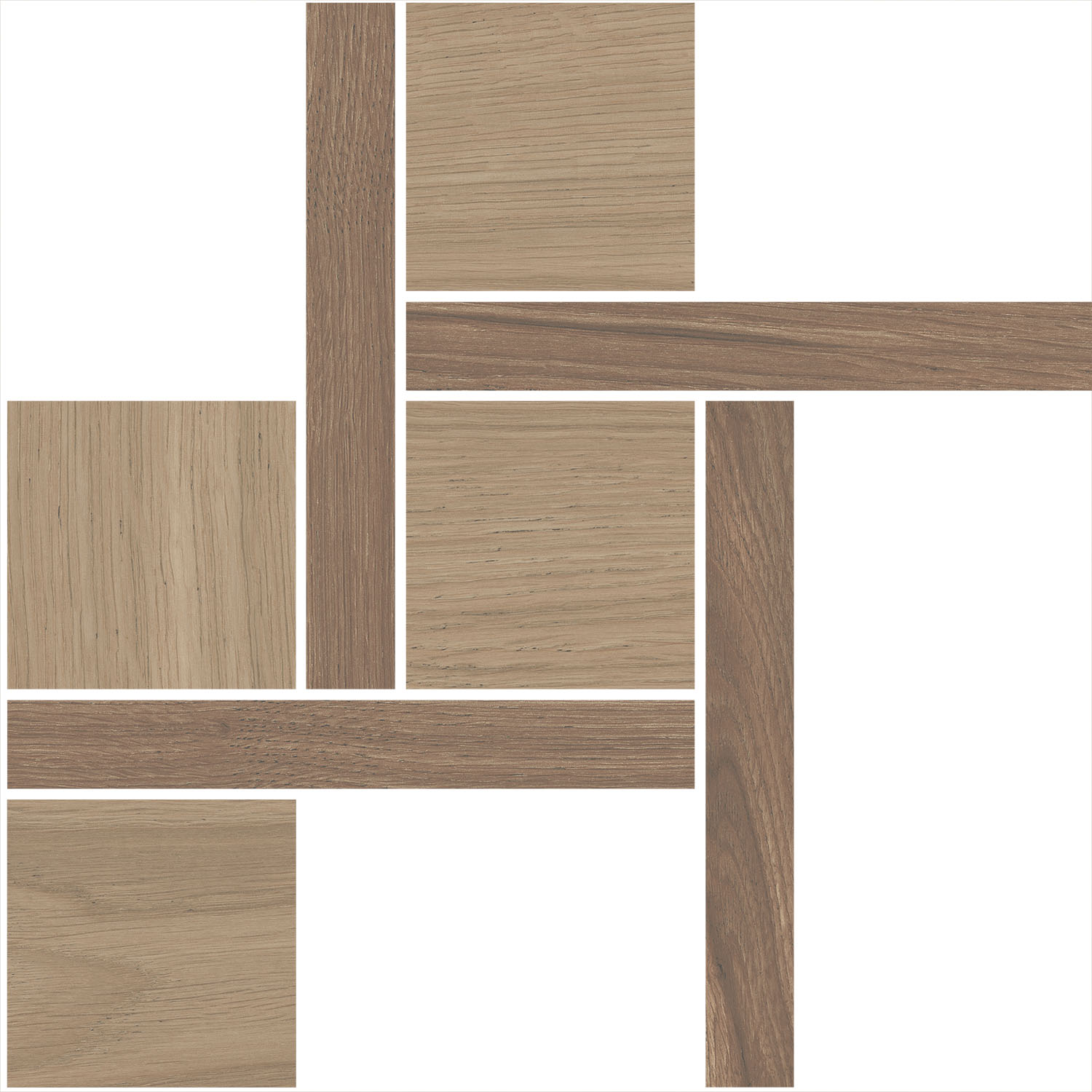Керамический декор Kerama Marazzi T056\SG644020 Альберони 3 наборный коричневый матовый обрезной 27,5x27,5 в Уфе — купить с доставкой | Nova