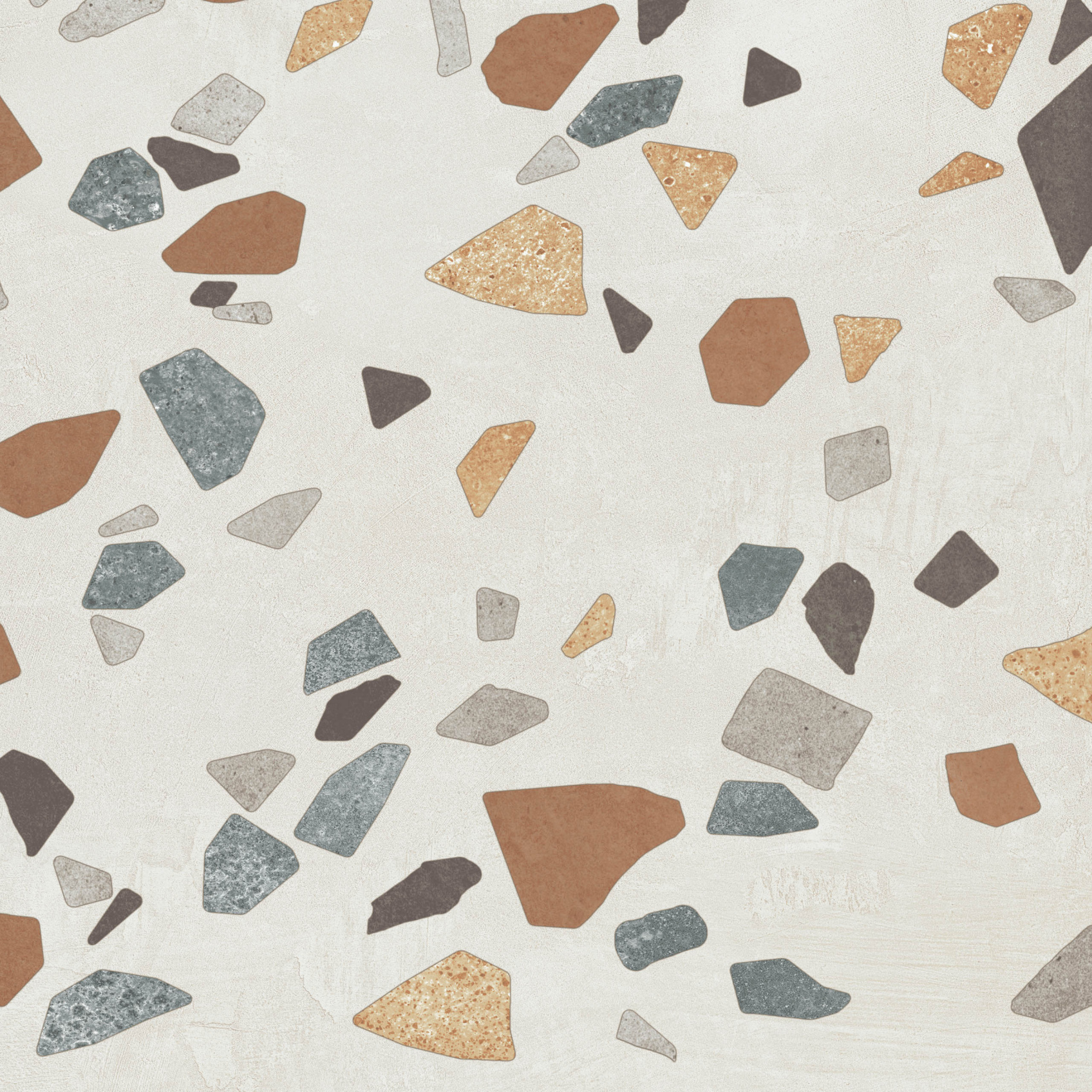 Керамический гранит Estima Arti AT 02 белый неполированный 60x60