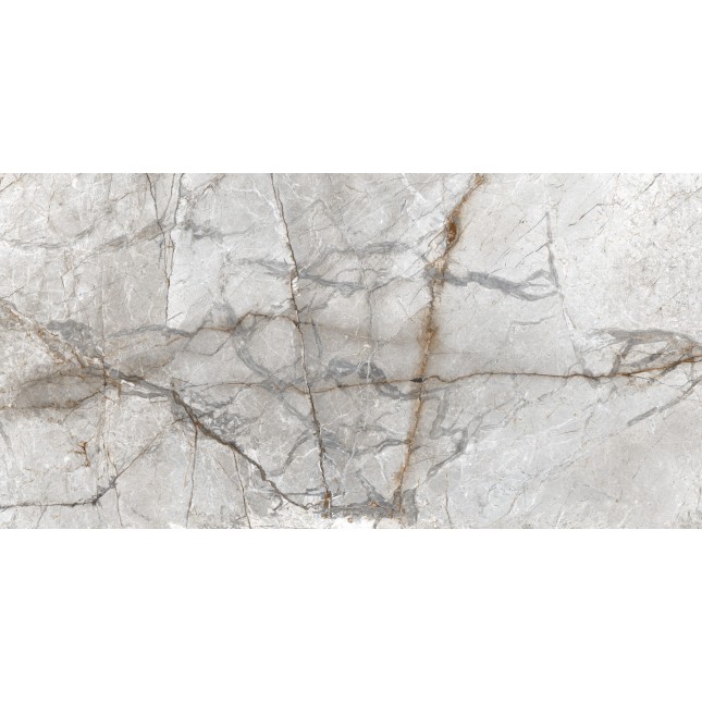 Керамический гранит Gresse GRS02-15MD Petra-greystone серебристо бежевый камень 1200x600x10