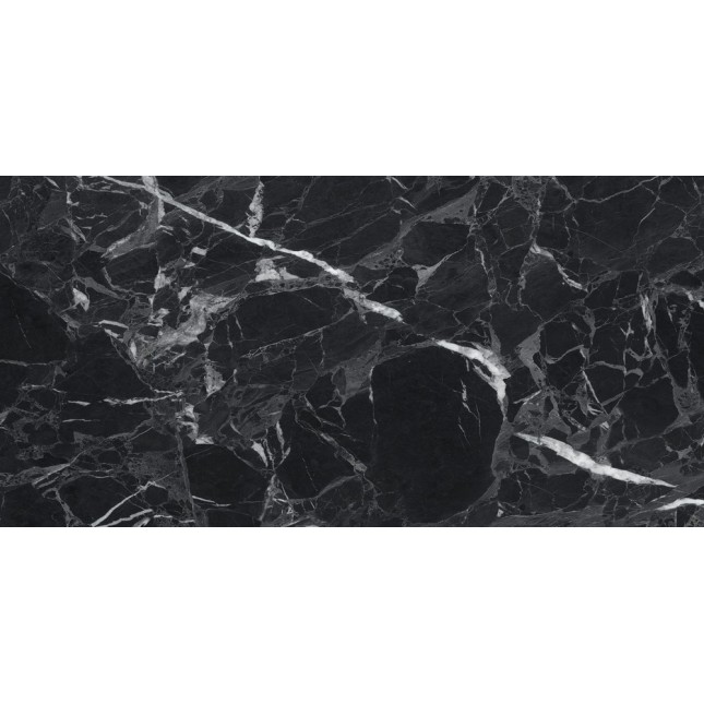 Керамический гранит Грессе Симбел GRS05-02 Питч черный мрамор 1200x600x10
