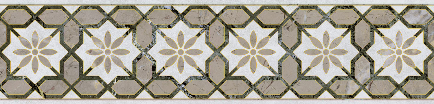 Керамический бордюр Kerama Marazzi Серенада VT\A575\11000R 5 глянцевый обрезной 30x7,2 в Уфе — купить с доставкой | Nova