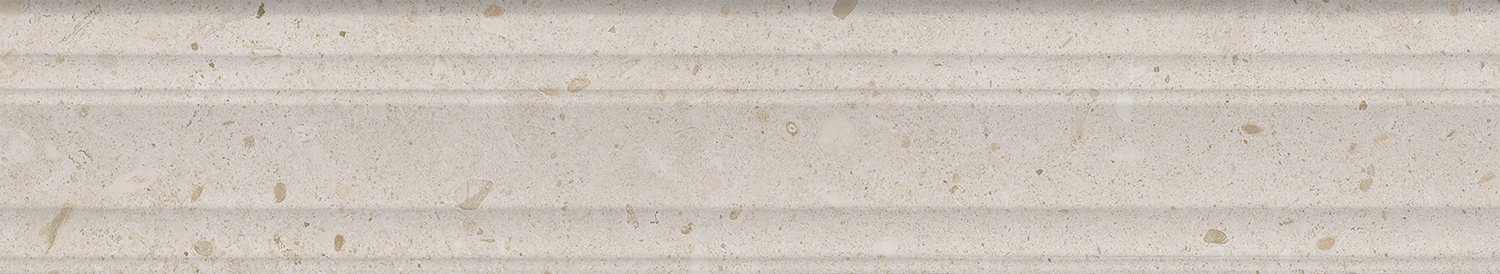 Керамический бордюр Kerama Marazzi Риккарди BLF011R бежевый матовый структура обрезной 40x7,3