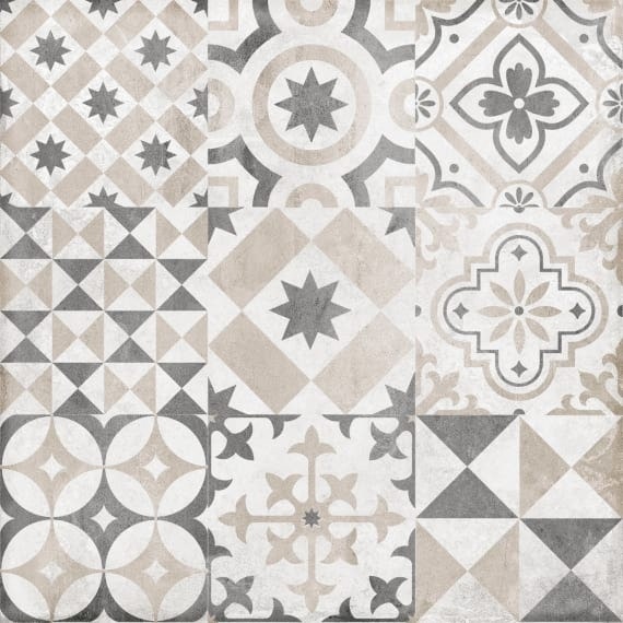 Керамический гранит Lasselsberger Ceramics Цемент Стайл 7246-0005 (ст. арт. 6046-0359) 45x45 орнамент