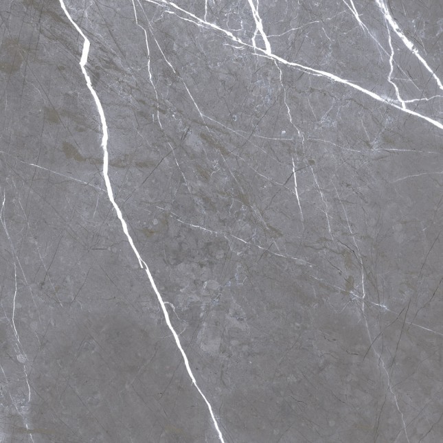 Керамический гранит Грессе Симбел GRS05-05 Гриззли серый мрамор 600x600x10