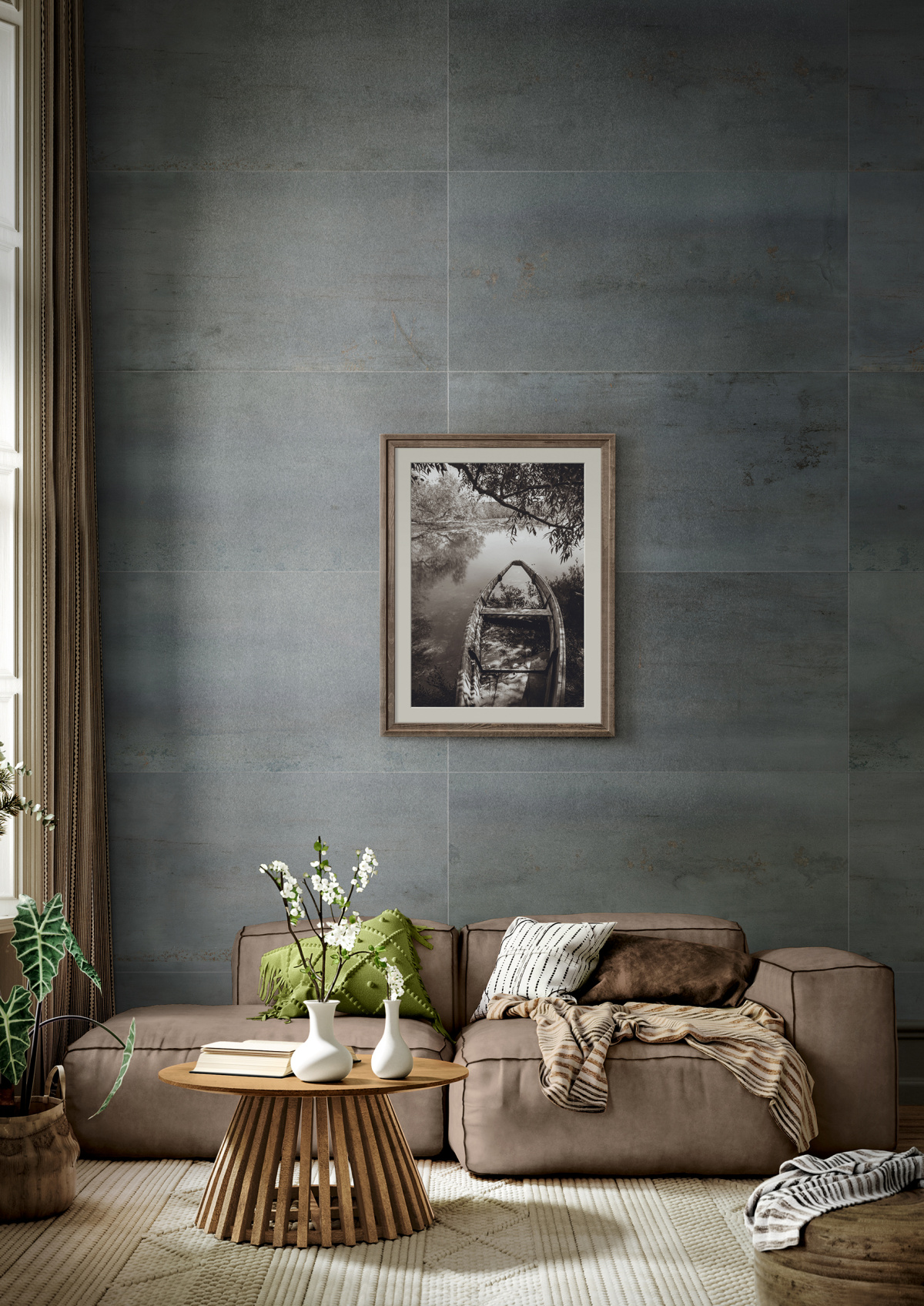 Керамический гранит Идальго Армор ID127 LLR лаппатированный латтина 600х1200