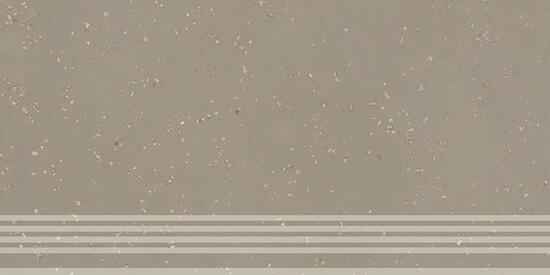 Керамическая ступень Kerama Marazzi Пунтум бежевый матовый обрезной 30x60x0,8