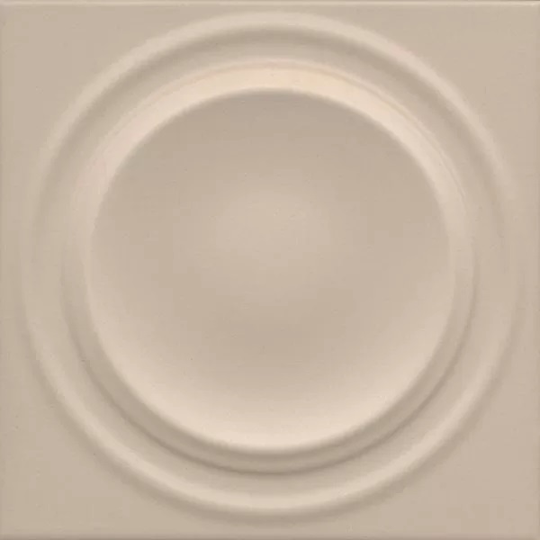 Декор Аква Альта 2 белый матовый структура 20х20