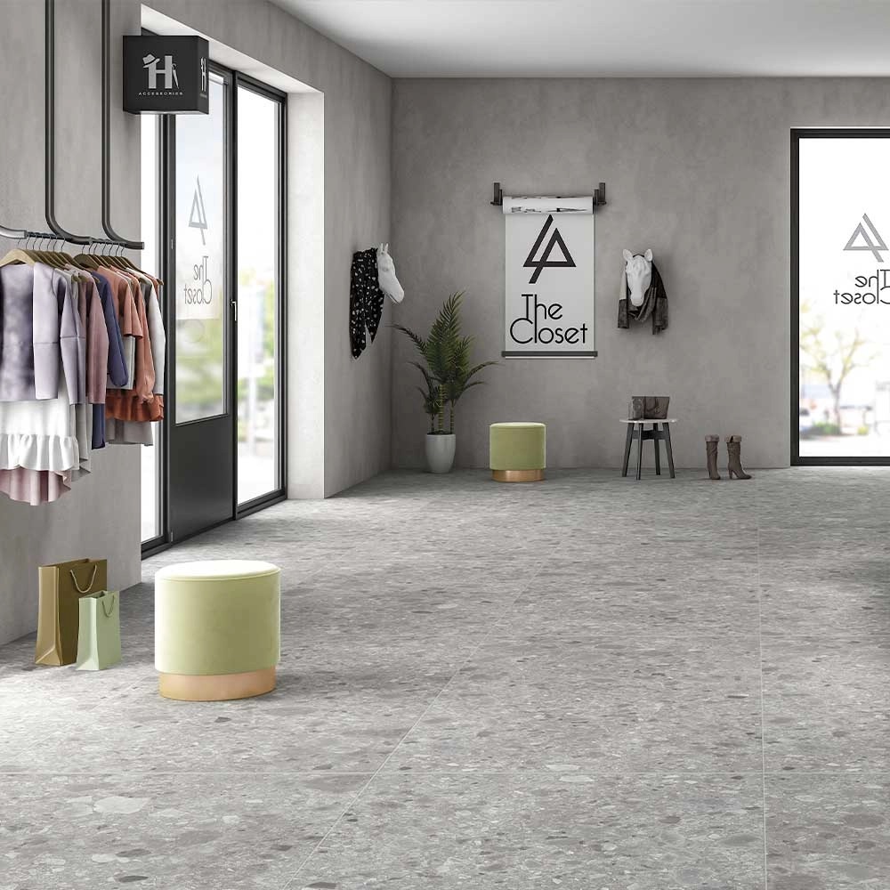 Керамический гранит Steppe Ceramics KEA GREY 80х80