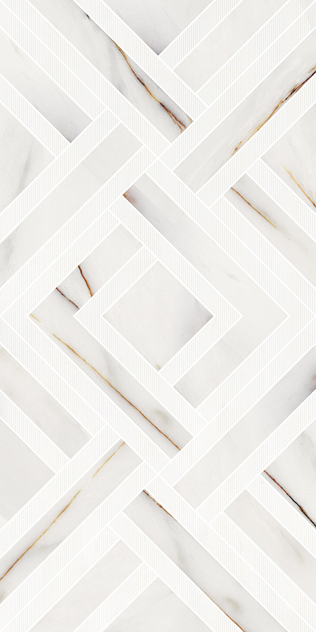 Керамическая плитка Azori Rosso Venato Geometria 315x630