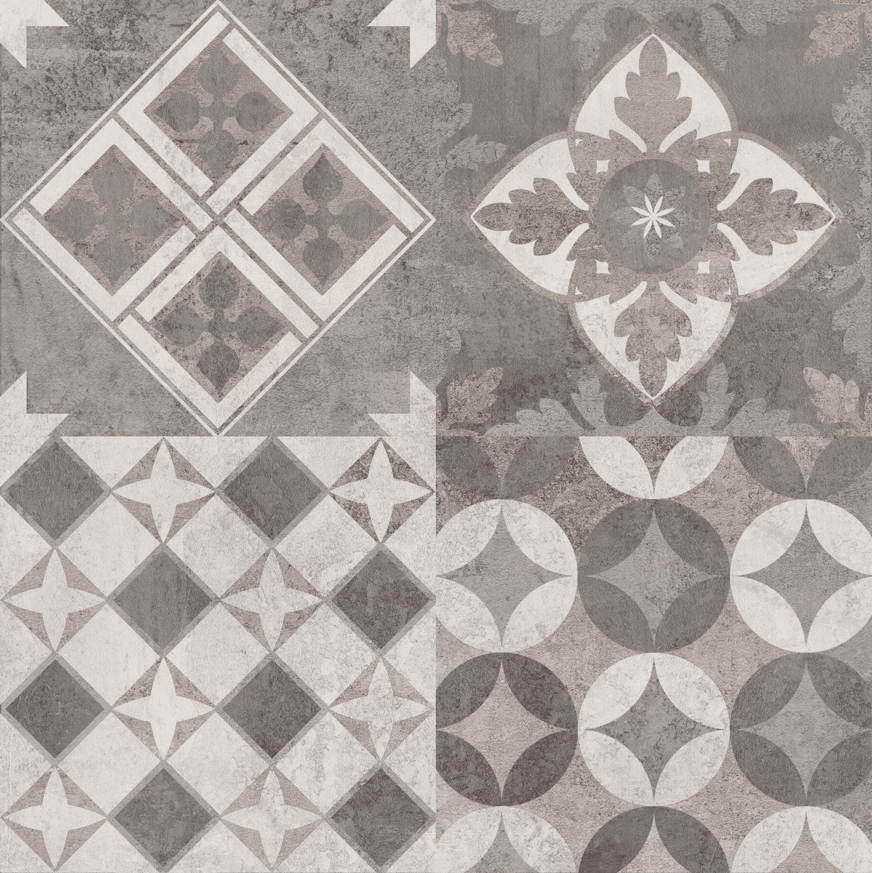 Керамический гранит Estima Art AR01 Patchwork неполированный 40,5х40,5