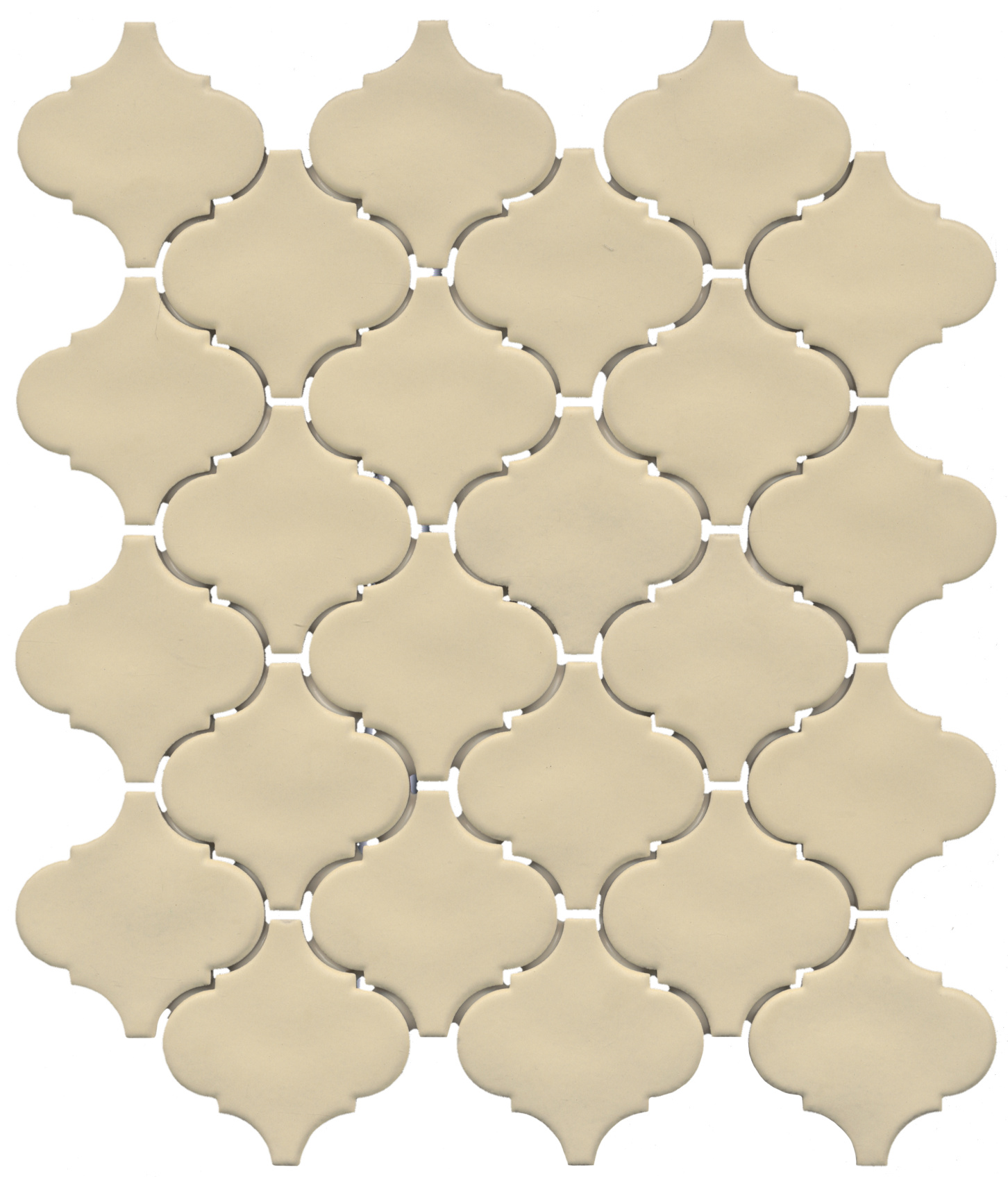 Керамическая мозаика Kerama Marazzi Арабески Марокко желтая матовая 26x30