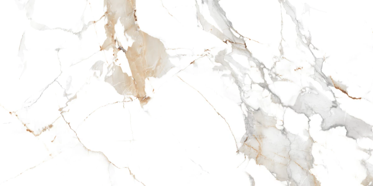 Керамический гранит MAIMOON CERAMICA STATUARIO CAFÉ GOLD PG полированный 60х120