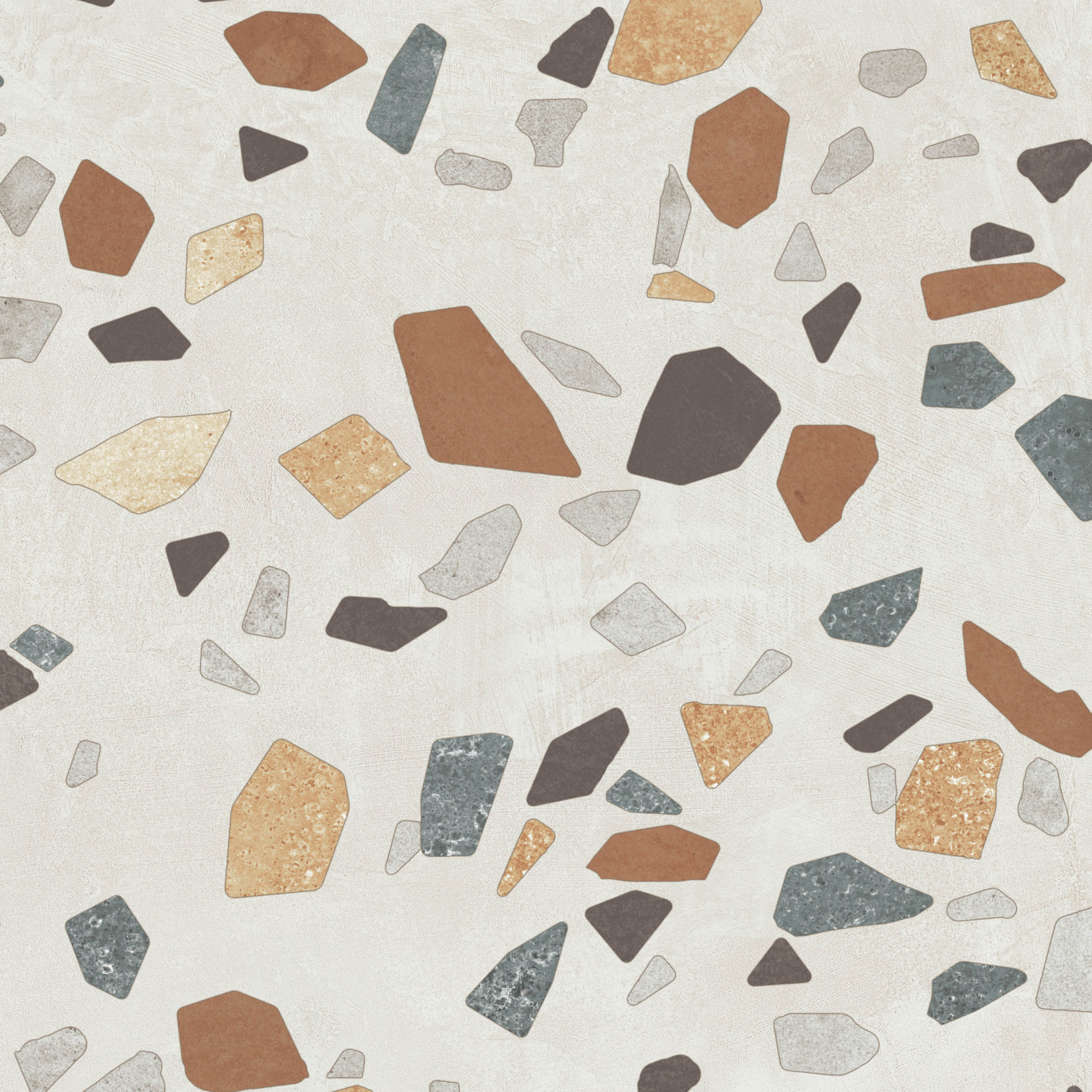 Керамический гранит Estima Arti AT 02 белый неполированный 60x60