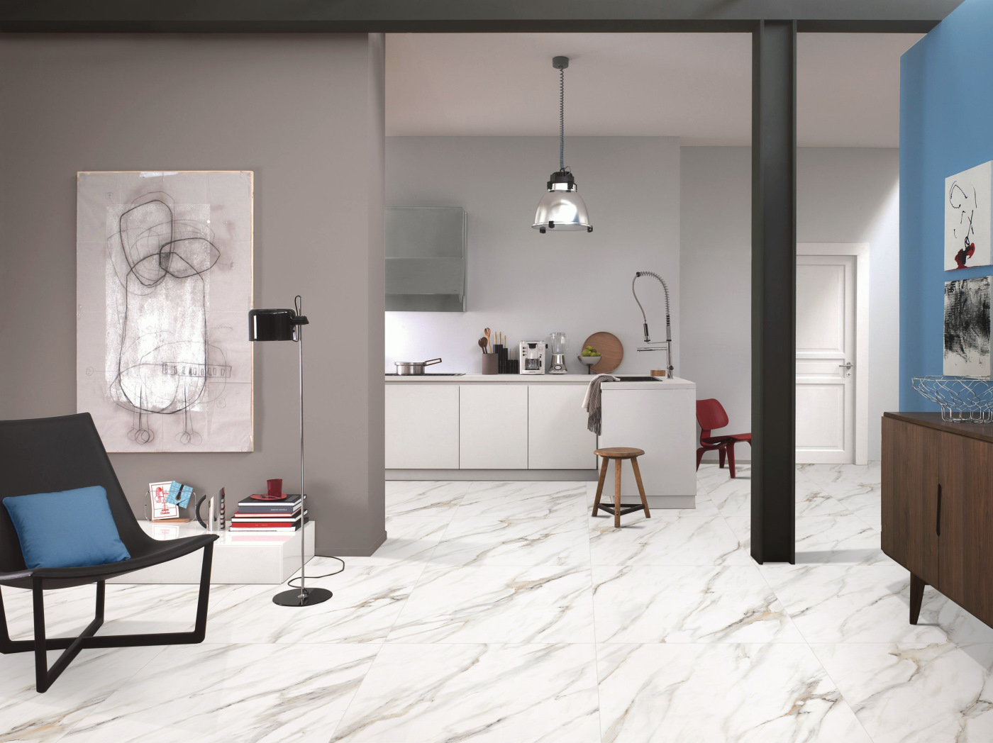 Керамический гранит Primavera Ayton Brown carving 60x60 CR101 матовый