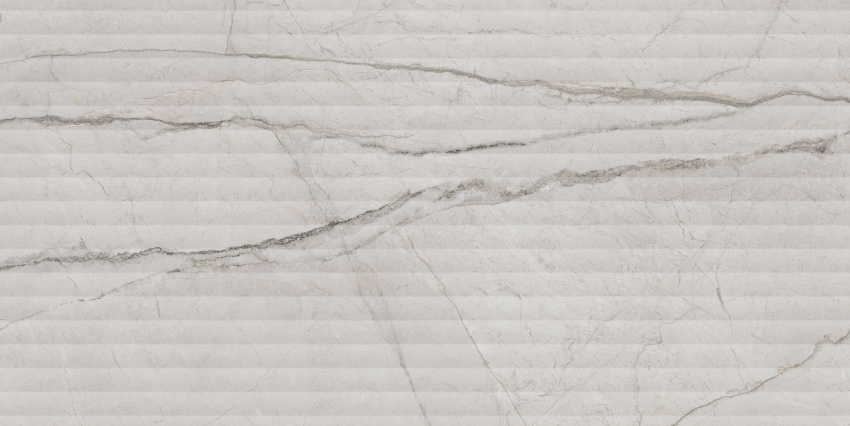 Керамическая плитка Kerama Marazzi Ифран серая светлая глянцевая структура обрезная 60x119.5x1