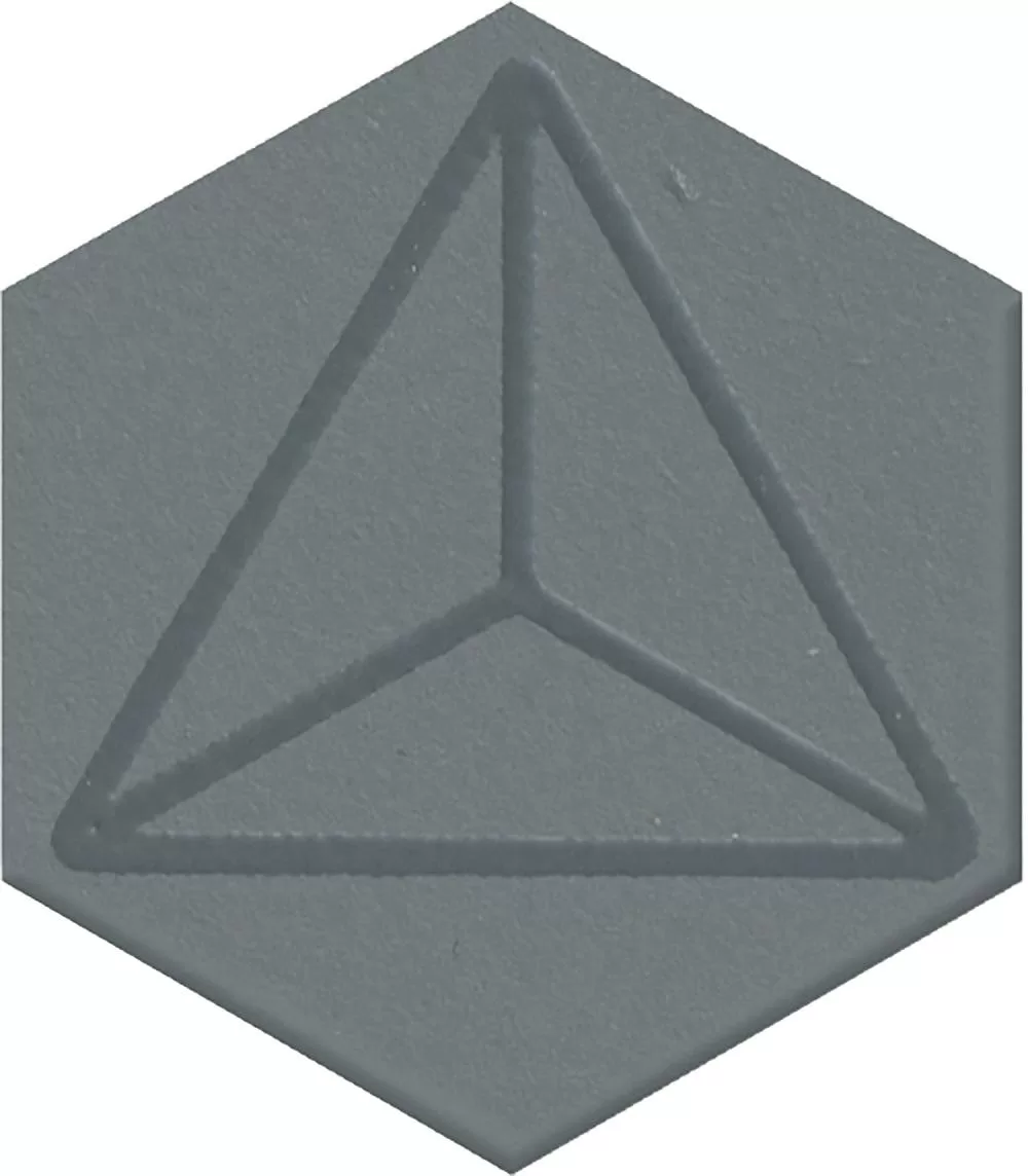 Керамический декор Kerama Marazzi Агуста OS/C241/63012 синий матовый 6x5,2