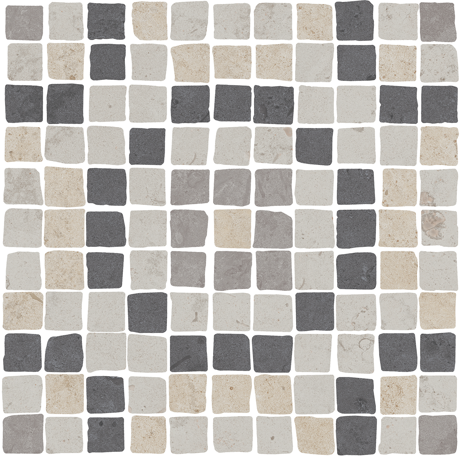 Керамогранитная мозаика Kerama Marazzi Про Лаймстоун Спакко MBS007 1 матовый  20х20